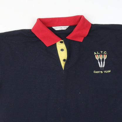 Kustom Kit Mens Blue    Polo Size L