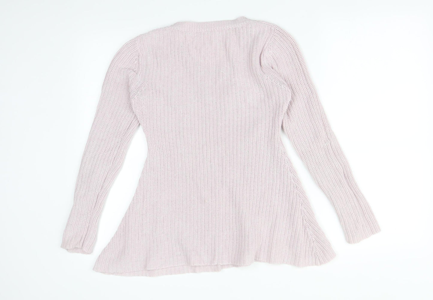 Womens UK Size  Preworn Pink Basic T-Shirt