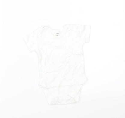 NEXT Baby White   Babygrow One-Piece Size 6-9 Months