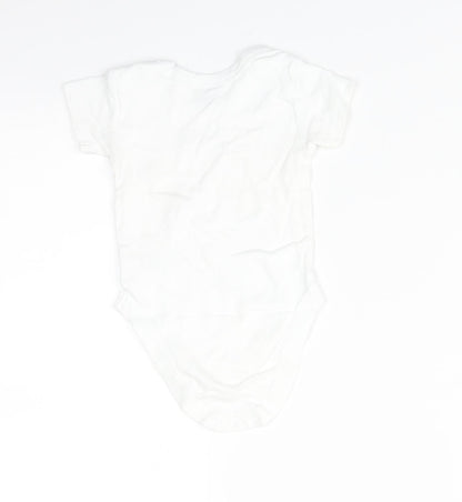 NEXT Baby White   Babygrow One-Piece Size 6-9 Months