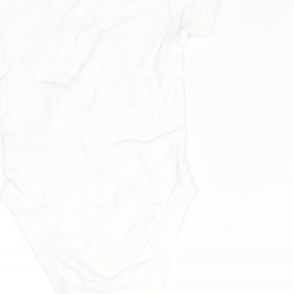 NEXT Baby White   Babygrow One-Piece Size 6-9 Months