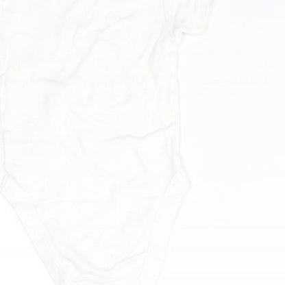 NEXT Baby White   Babygrow One-Piece Size 6-9 Months