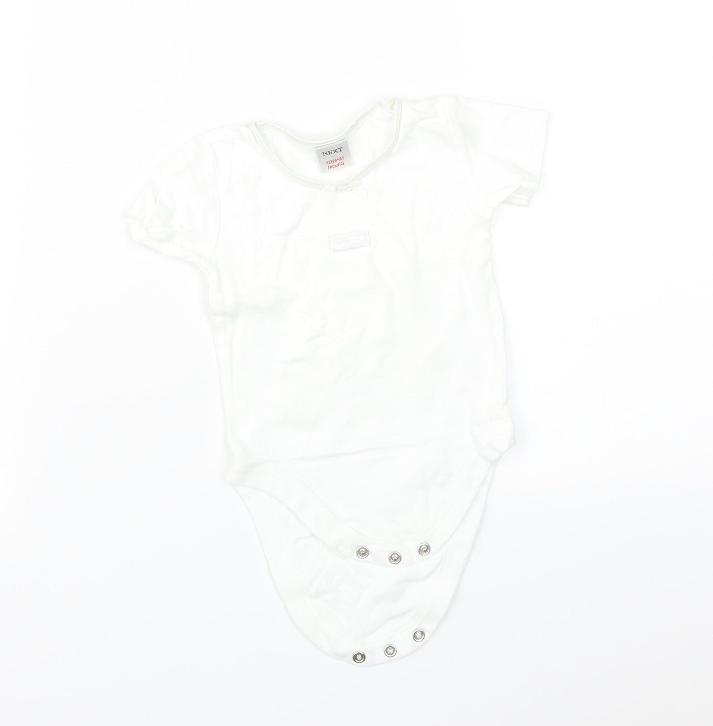 NEXT Baby White   Babygrow One-Piece Size 6-9 Months