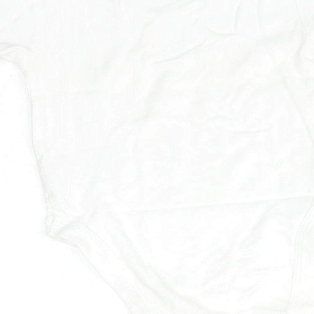 NEXT Baby White   Babygrow One-Piece Size 6-9 Months