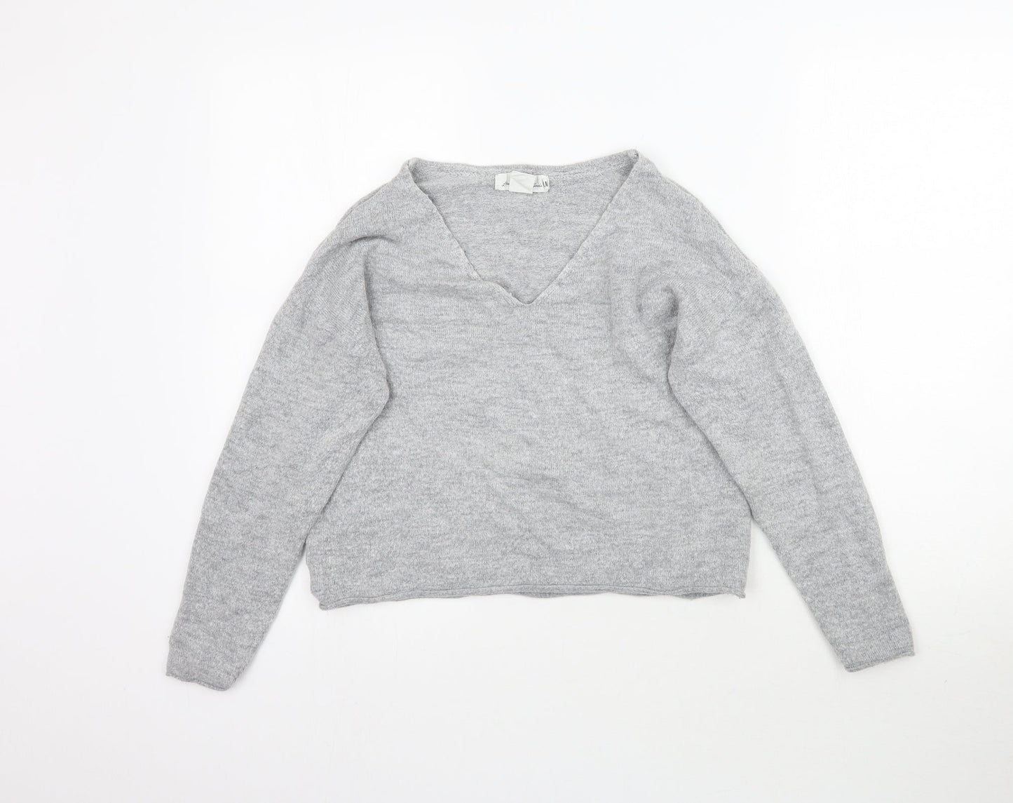 Womens UK Size S H&M Grey Pullover Jumper
