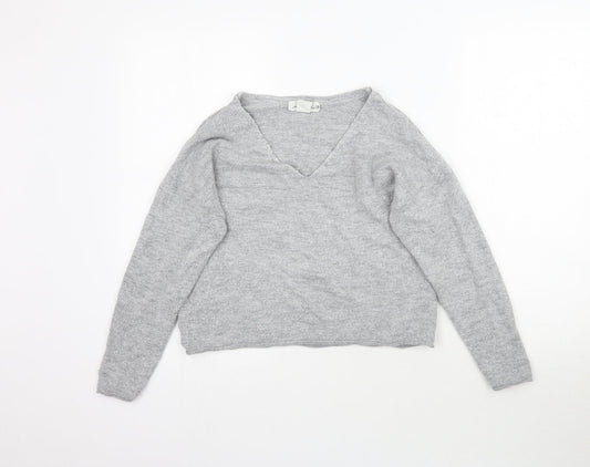 Womens UK Size S H&M Grey Pullover Jumper