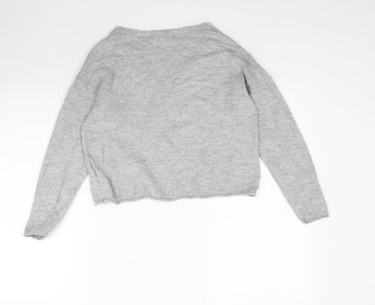 Womens UK Size S H&M Grey Pullover Jumper
