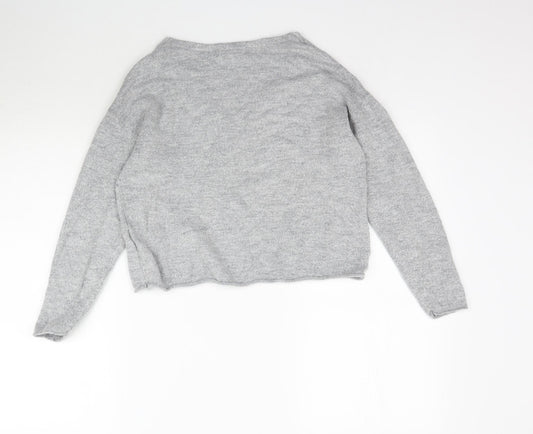 Womens UK Size S H&M Grey Pullover Jumper