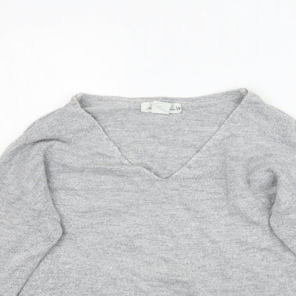 Womens UK Size S H&M Grey Pullover Jumper