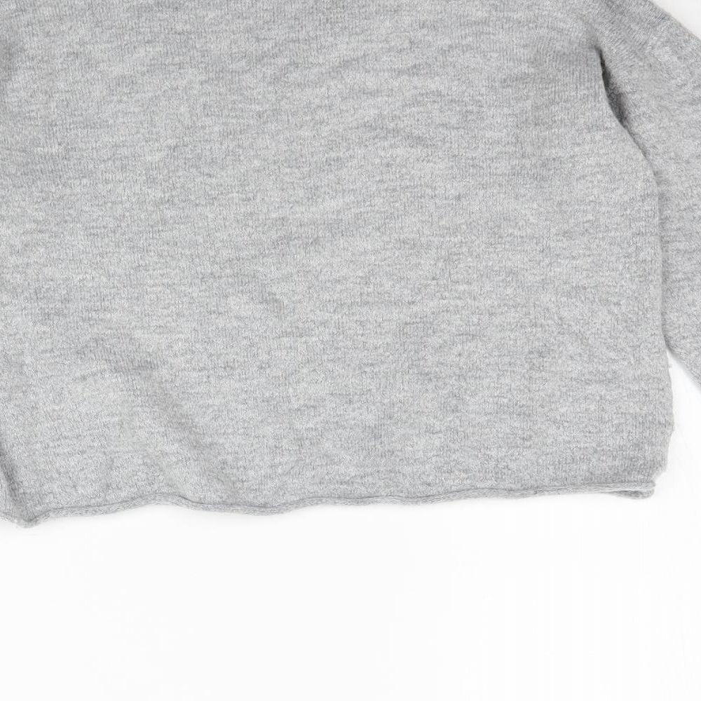 Womens UK Size S H&M Grey Pullover Jumper