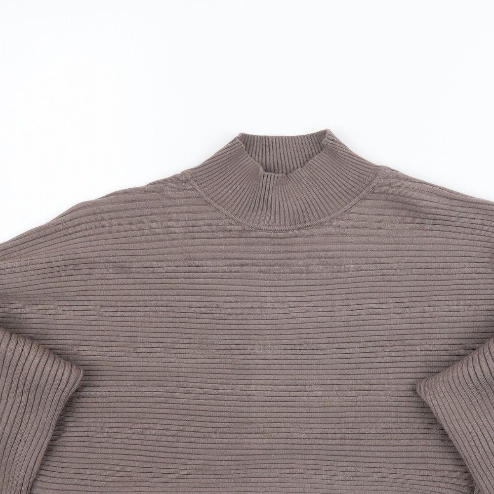 Womens UK Size S New Look Grey Pullover Jumper
