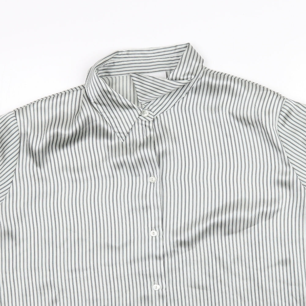 Womens UK Size 22 Gerry Weber Green Basic Button-Up