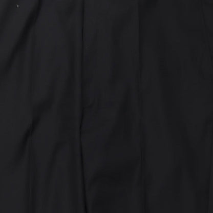 Womens UK Size 46 in Preworn Regular Fit  Black Trousers