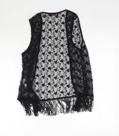 Womens UK Size 8 Atmosphere Black Cardigan Jumper