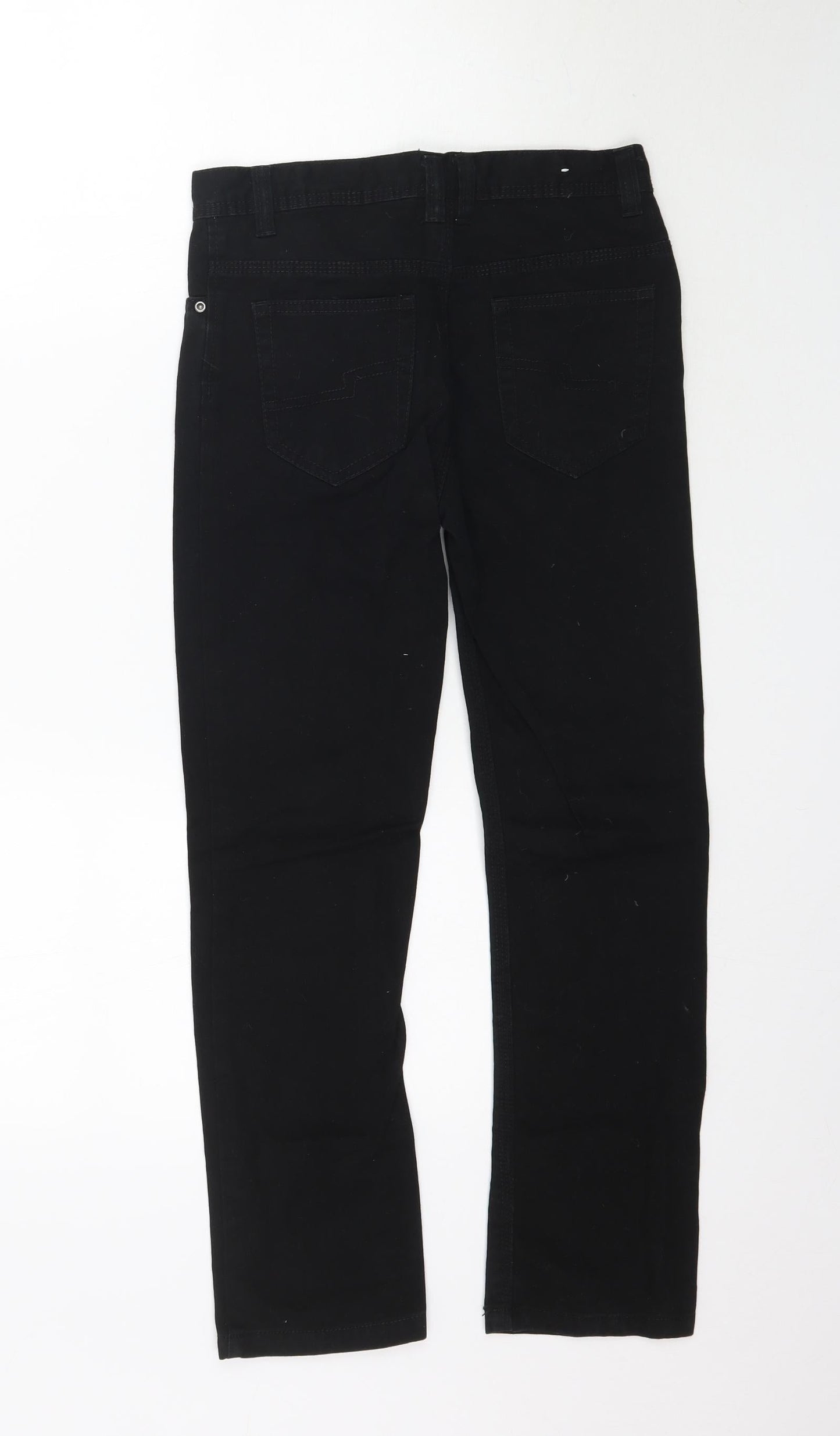 Denim Co. Girls Black  Denim Straight Jeans Size 10-11 Years