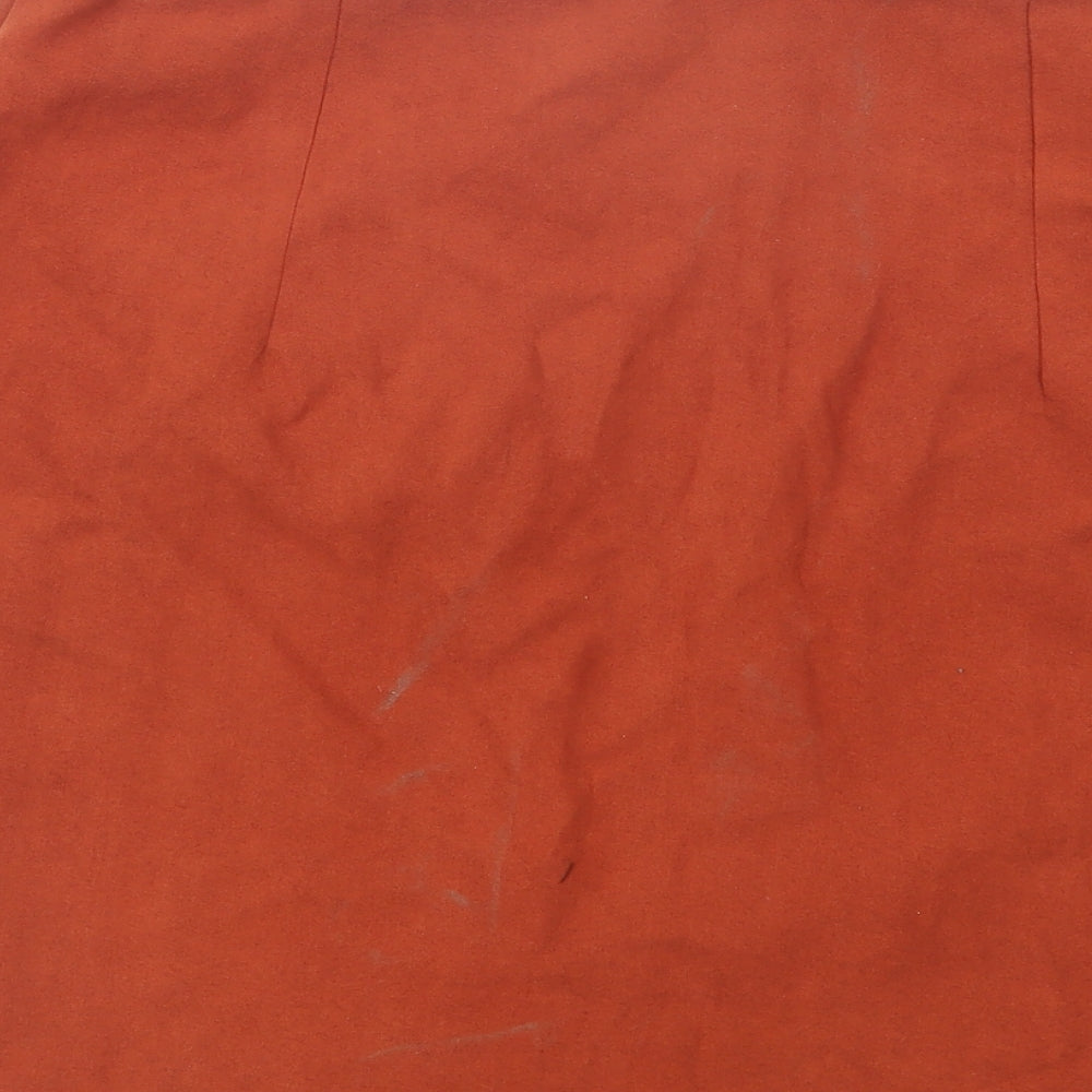 Atmosphere Womens Orange   Straight & Pencil Skirt Size 12