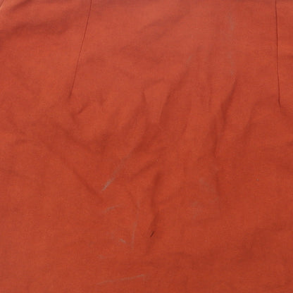 Atmosphere Womens Orange   Straight & Pencil Skirt Size 12