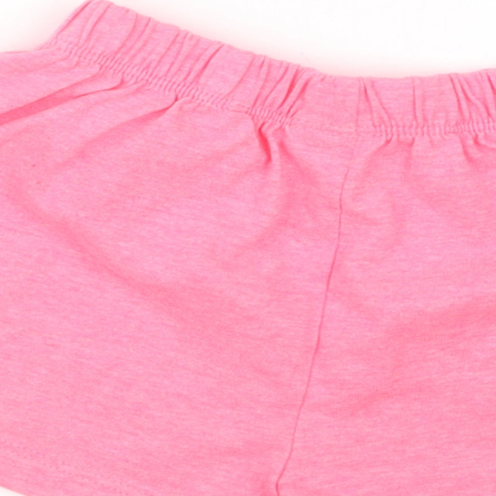 NEXT Girls Pink   Cropped Trousers Size 12-18 Months