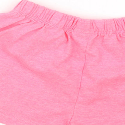 NEXT Girls Pink   Cropped Trousers Size 12-18 Months
