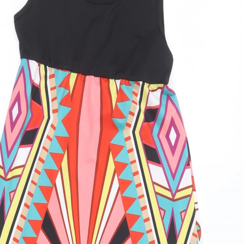 Mayah Kay Womens Black   T-Shirt Dress  Size 6