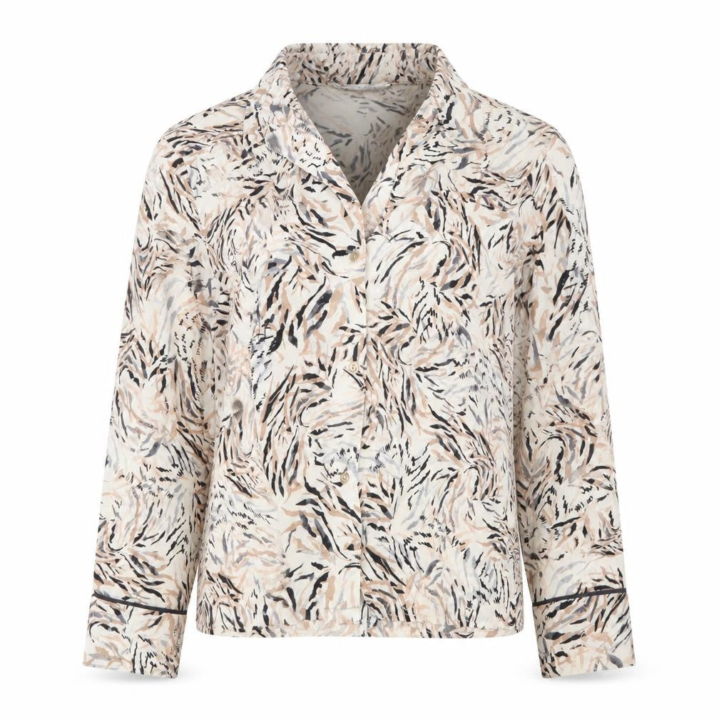 Womens UK Size 10 Primark Beige Basic Button-Up