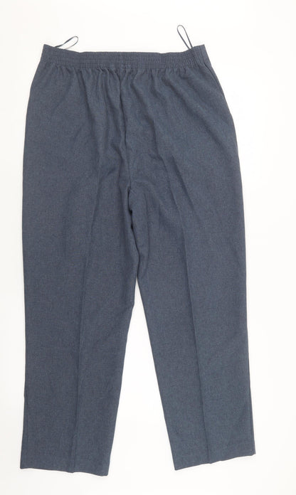 Bonmarché Womens Blue   Trousers  Size 14 L27 in