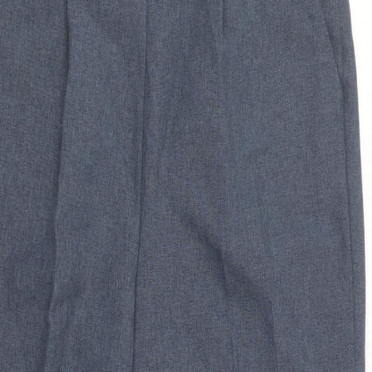 Bonmarché Womens Blue   Trousers  Size 14 L27 in