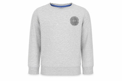 Front view of F&F boys’ grey jumper, size 5-6, years
