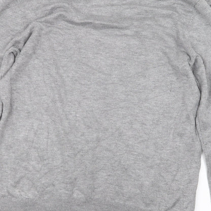 Womens UK Size 12 Papaya Grey Pullover Jumper