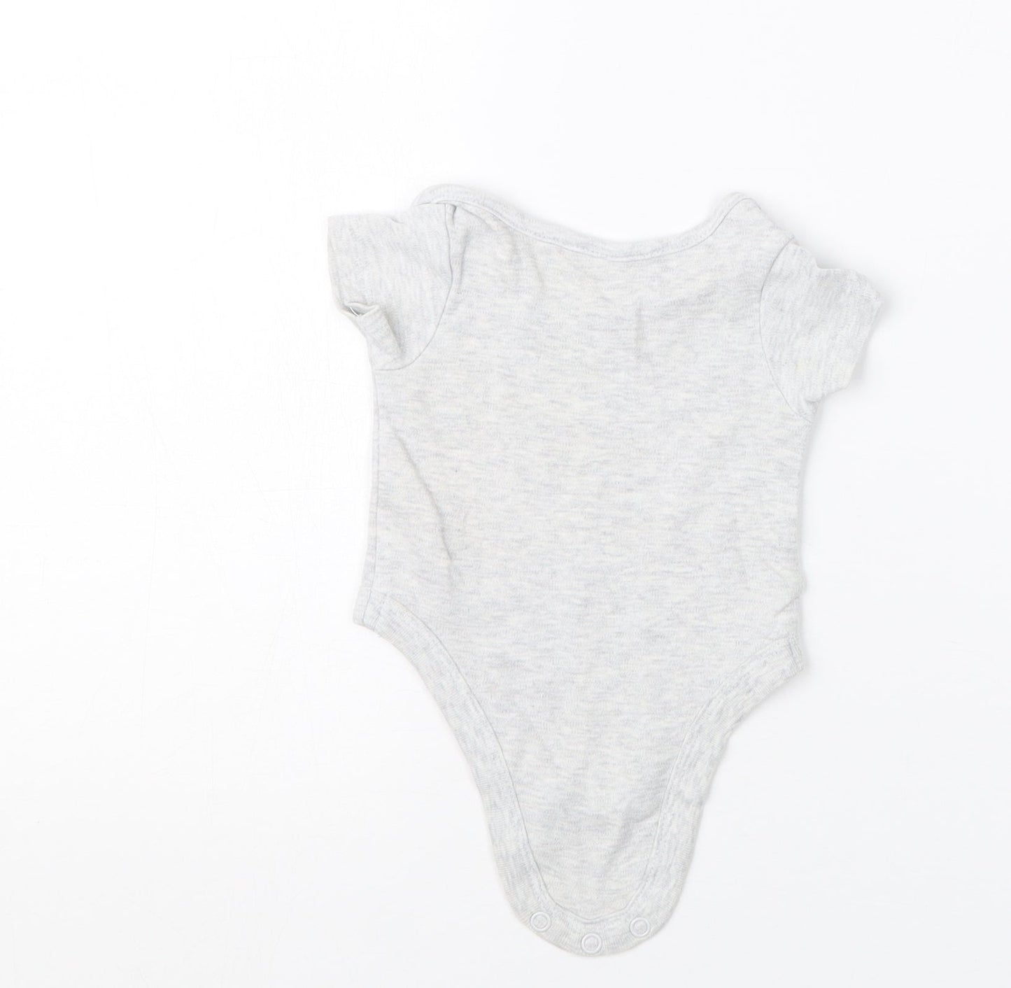 Lily & Dan Baby Grey   Babygrow One-Piece Size Newborn