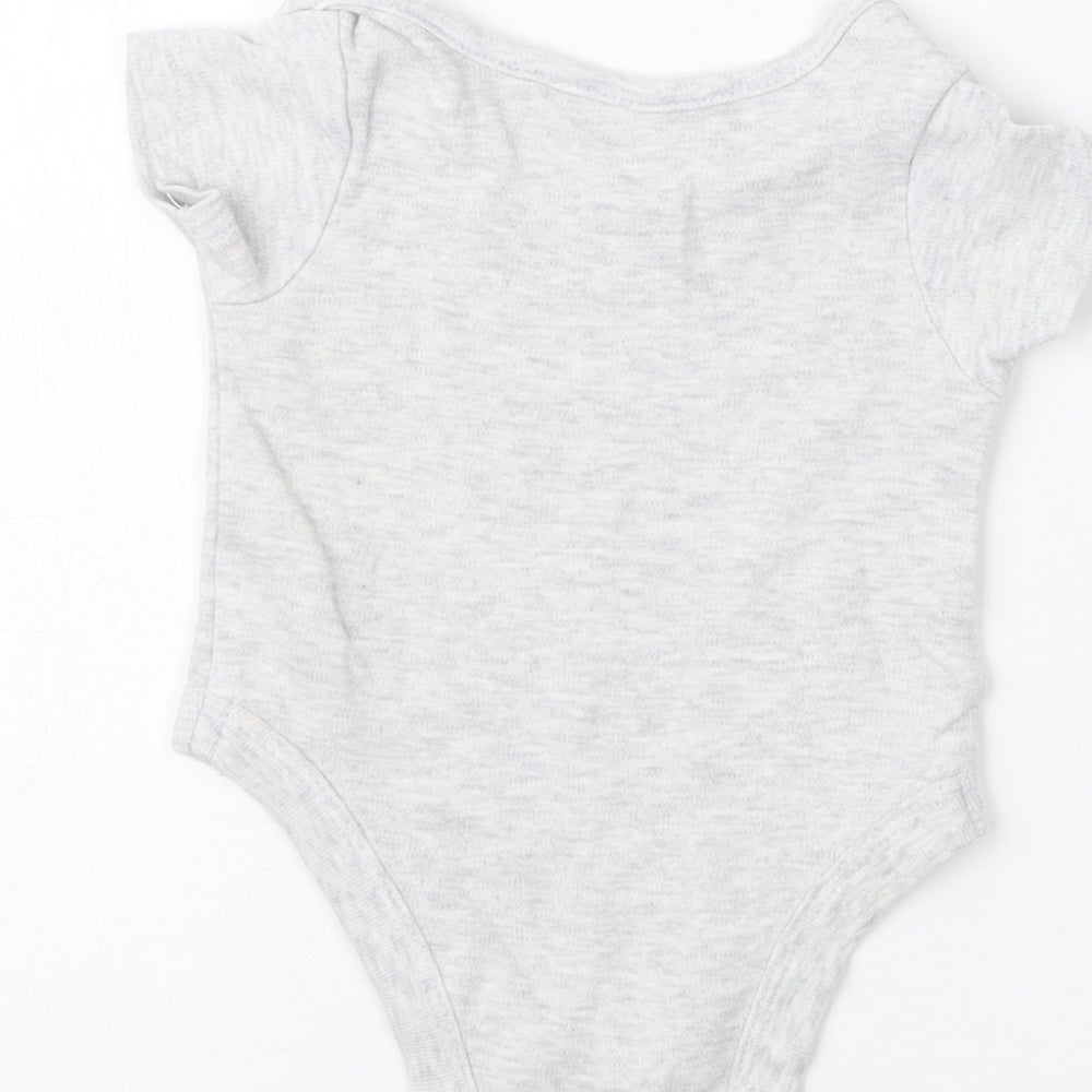 Lily & Dan Baby Grey   Babygrow One-Piece Size Newborn