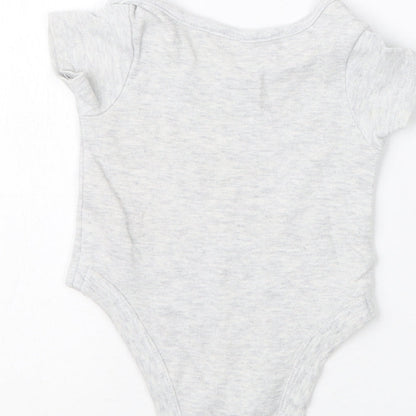 Lily & Dan Baby Grey   Babygrow One-Piece Size Newborn