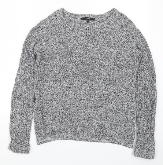 Womens UK Size 8 NEXT Grey Pullover Jumper