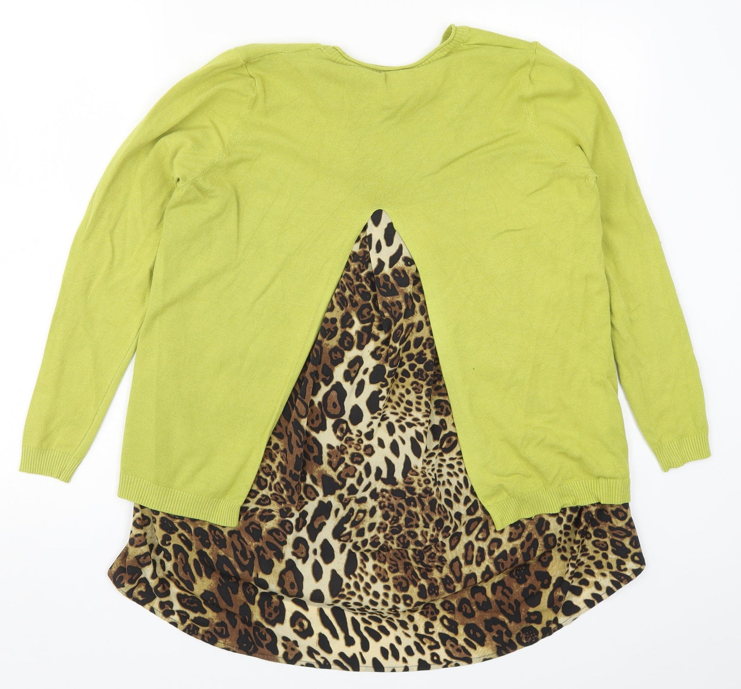 Womens UK Size S Finery Green Pullover Jumper