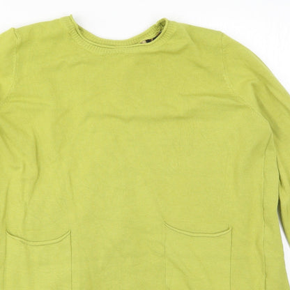 Womens UK Size S Finery Green Pullover Jumper