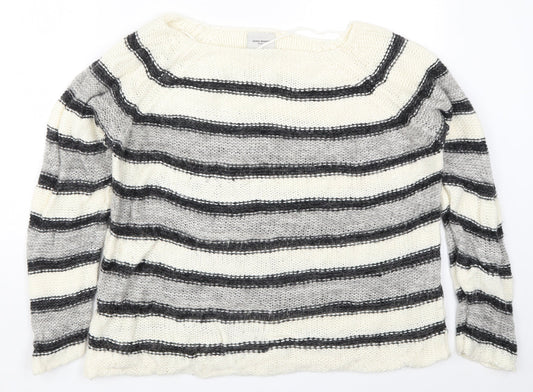 Womens UK Size L VERO MODA Grey Pullover Jumper