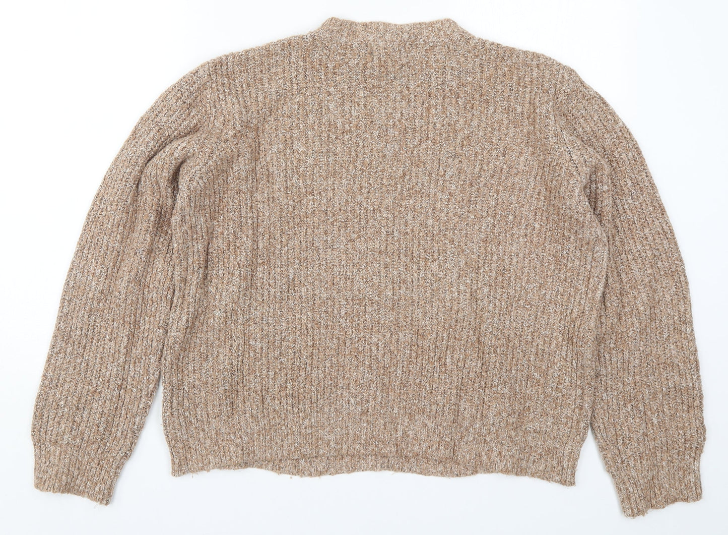 Primark Womens Beige  Knit Pullover Jumper Size 14