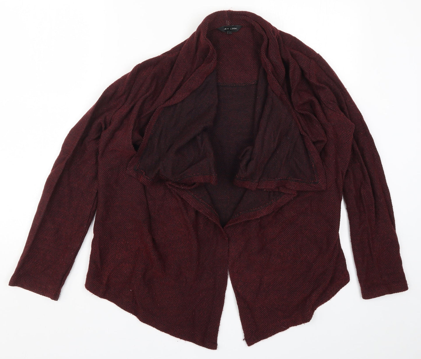 Womens UK Size 12 New Look Red Cardigan Jumper