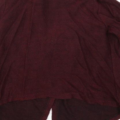 Womens UK Size 12 New Look Red Cardigan Jumper