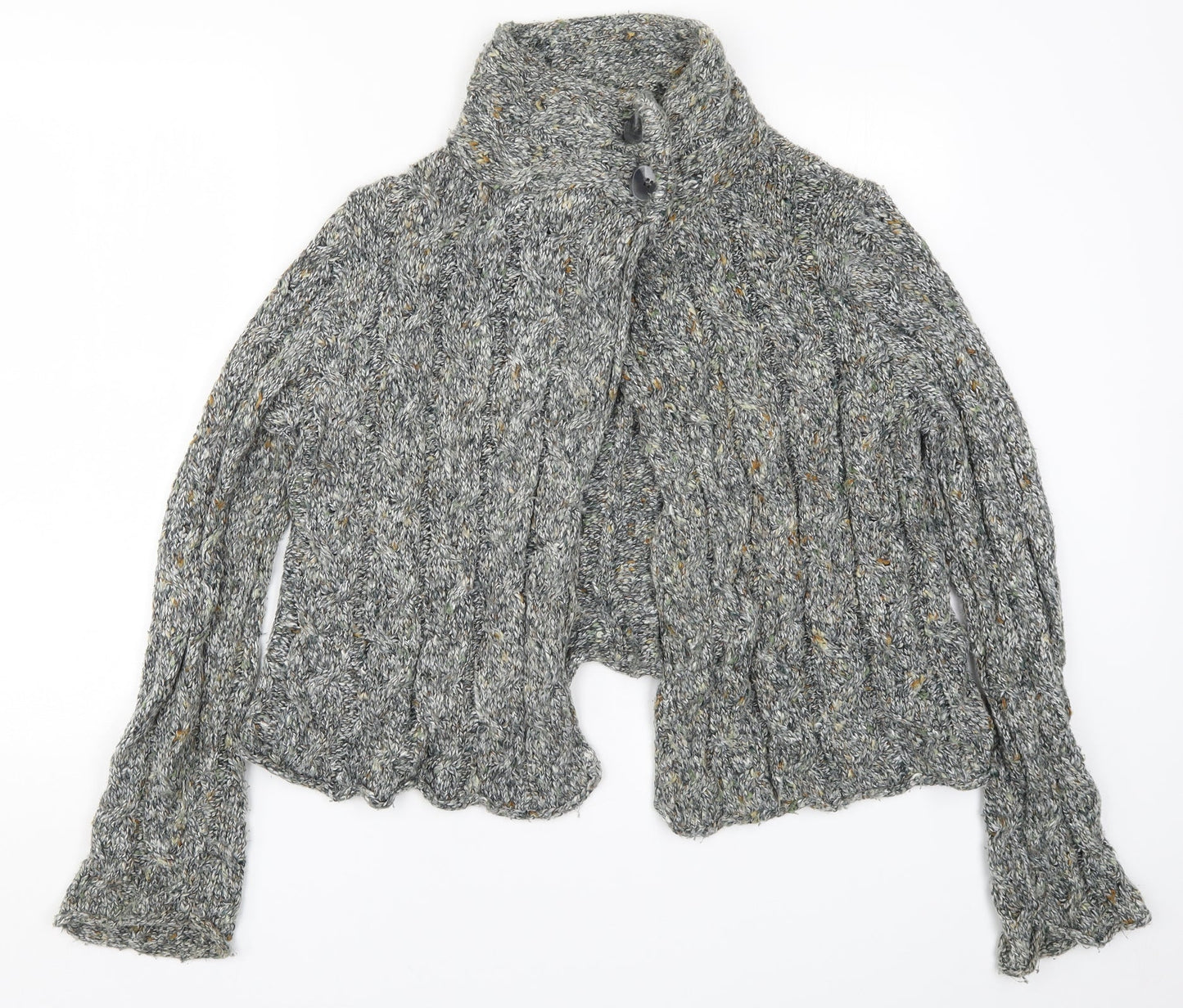 Womens UK Size 18 Soon Grey Cardigan Jumper