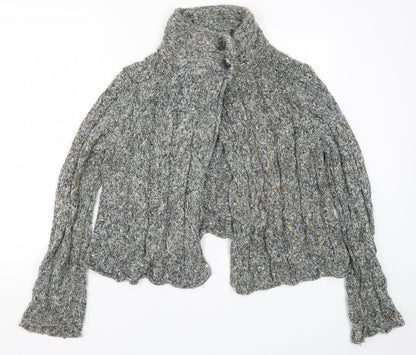 Womens UK Size 18 Soon Grey Cardigan Jumper