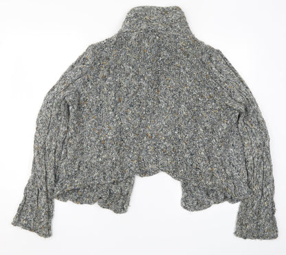 Womens UK Size 18 Soon Grey Cardigan Jumper
