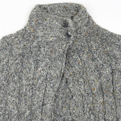 Womens UK Size 18 Soon Grey Cardigan Jumper