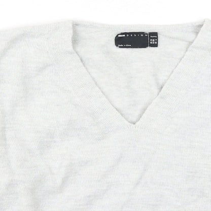 Womens UK Size 10 ASOS Grey Pullover Jumper