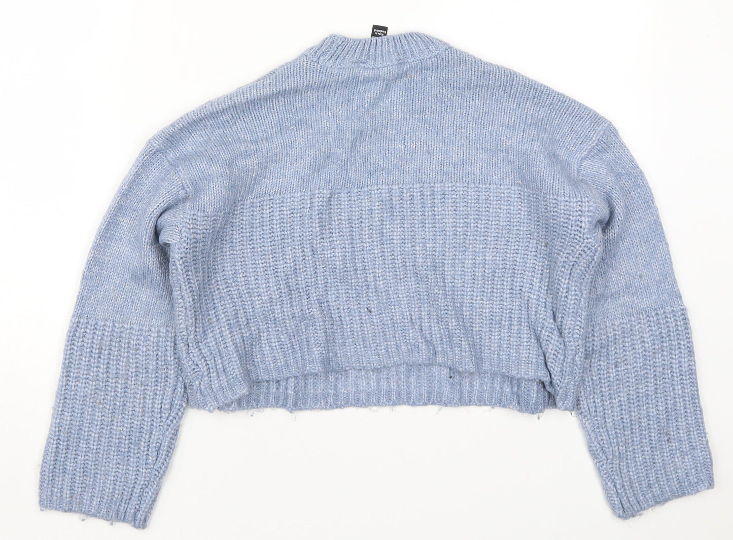 New Look Girls Blue  Knit Pullover Jumper Size 12-13 Years