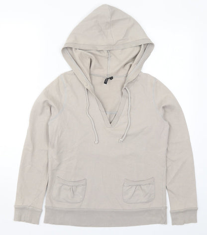 Topshop Womens Beige   Pullover Hoodie Size 12