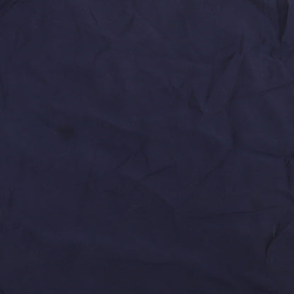 Womens UK Size S Zara Blue Basic Blouse