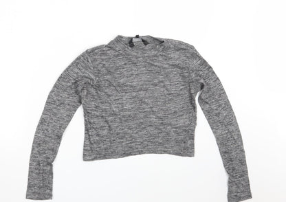 New Look Girls Grey   Cape Sweatshirt Size 12-13 Years