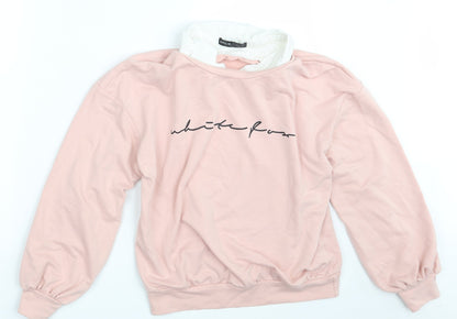 SheIn Womens Pink   Pullover Jumper Size 6