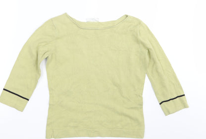 BHS Womens Yellow   Pullover Jumper Size 10